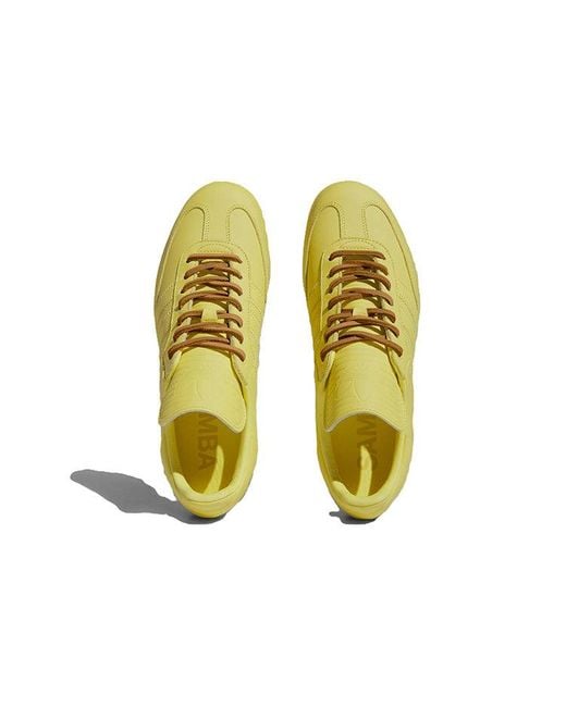 Adidas Yellow X Pharrell Humanrace Samba for men
