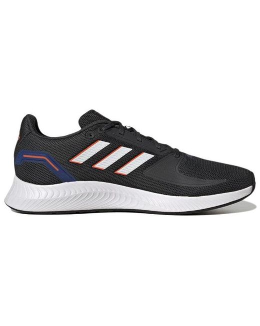 Adidas Blue Runfalcon 2.0 Running Shoes 'Carbon Cloud' for men
