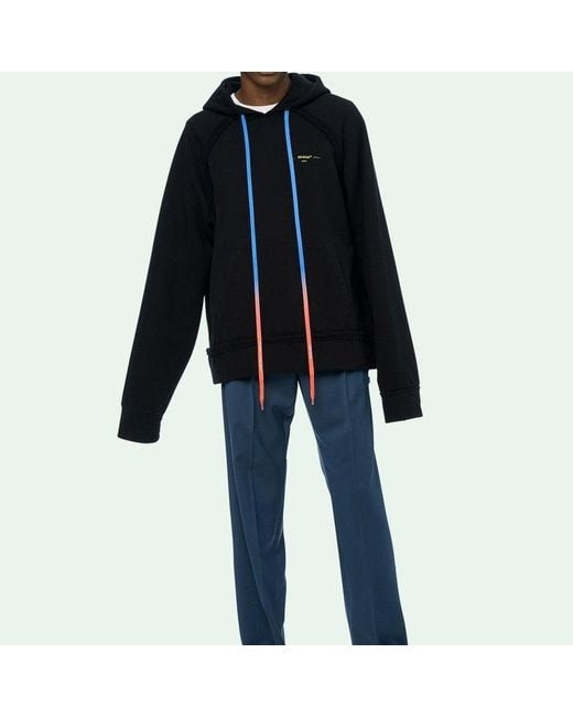 Off-White c/o Virgil Abloh Black Arrow Gradient Drawstring Loose Fit for men