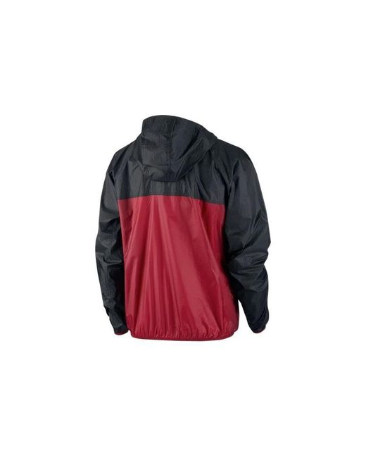 Nike Blue Acg Colorblock Waterproof Lightweight Hooded Jacket for men
