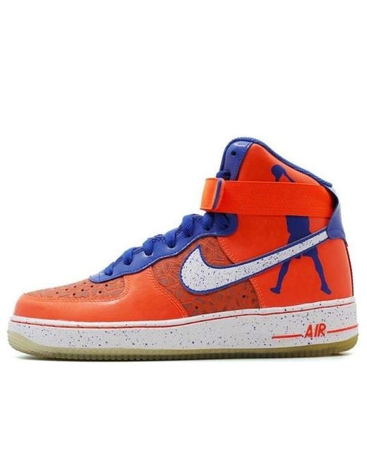 Nike Blue Air Force 1 High Cmft Prm Rw Qs 'Sheed' for men