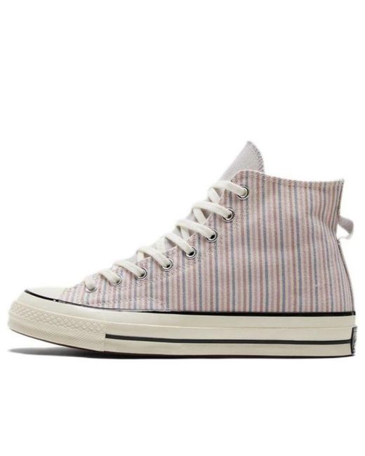 Converse White Chuck 70 High 'Pecan Stripes'