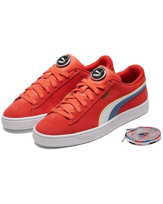 PUMA Red Suede 'Go For' for men