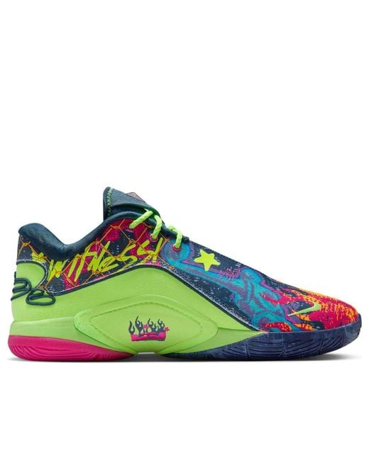 Nike Green Lebron Xxii Basketball Shoes for men