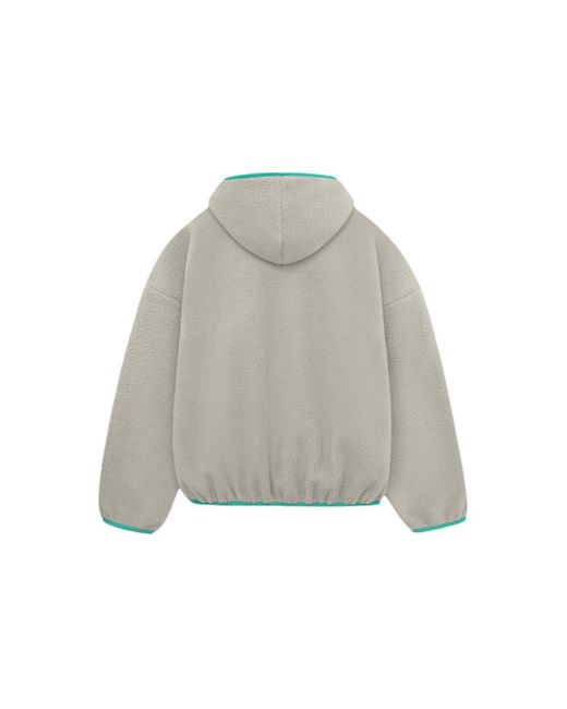 Fear Of God Gray Ss24 Polar Fleece 'Seal' for men