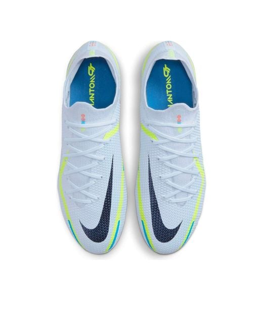 Nike Blue Phantom Gt2 Elite Fg Volt' for men
