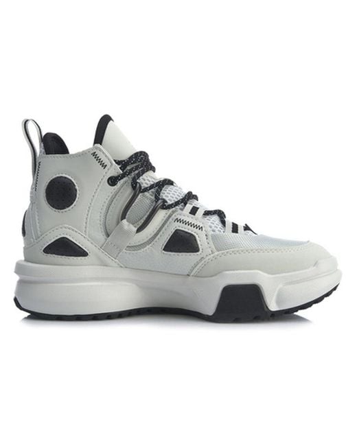 Li-ning Gray (Wmns) Reburn 2.0 Ez-Fit 'Light'