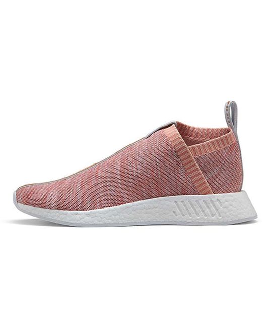 adidas Originals Adidas Kith X Naked X Nmd_cs2 Primeknit 'pink' in Purple  for Men | Lyst