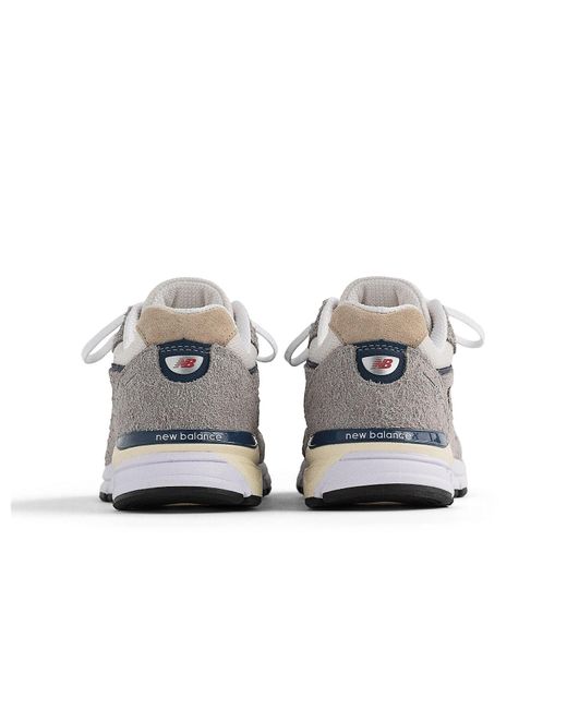 New Balance White 990V4 Made for men