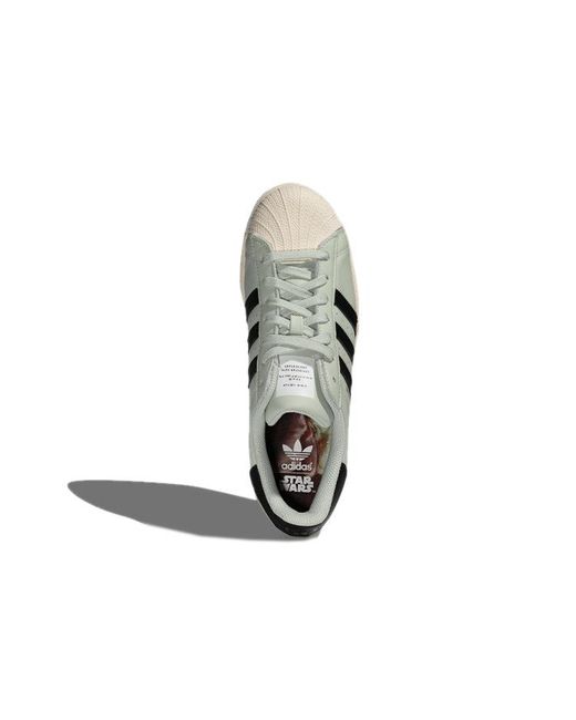 Adidas Green Star Wars X Superstar 'The Child' for men