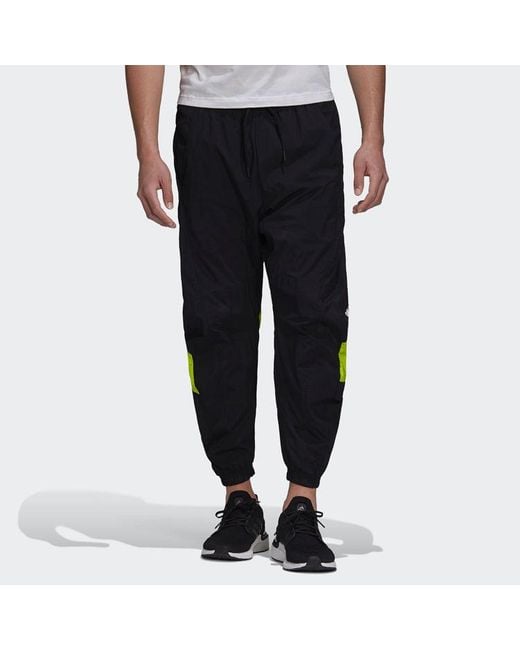 Adidas Black M Urban Wv Pant Sports Bundle Feet Long Pants for men