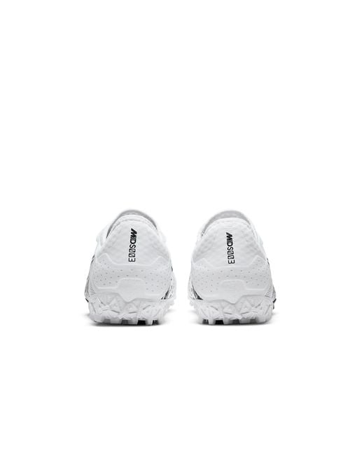 Nike White Vapor 13 Pro Mds Tf Turf Soccer Shoes for men