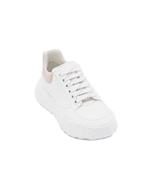 McQueen White (Wmns) Court Trainer 'Patchouli'