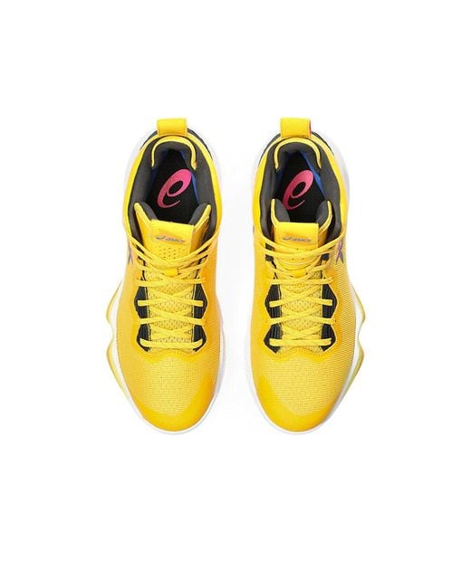 Asics Yellow Nova Surge 2 'Saffron Graphite' for men