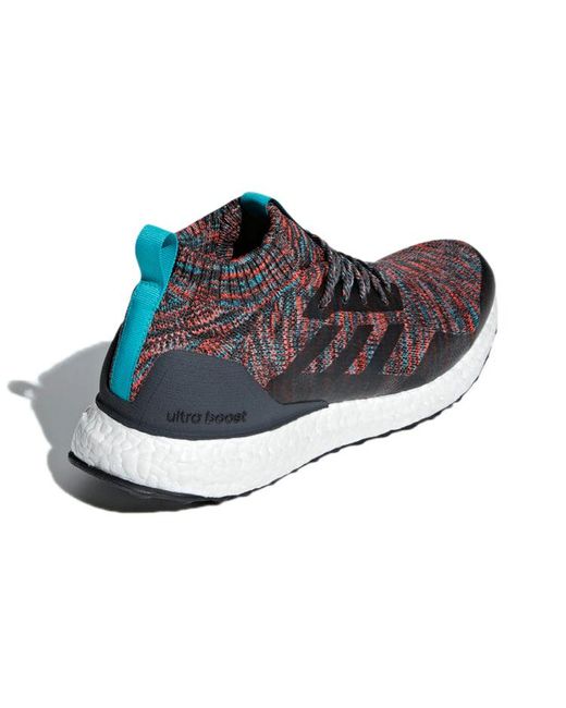 Adidas Blue Ultraboost Mid 'Solid' for men