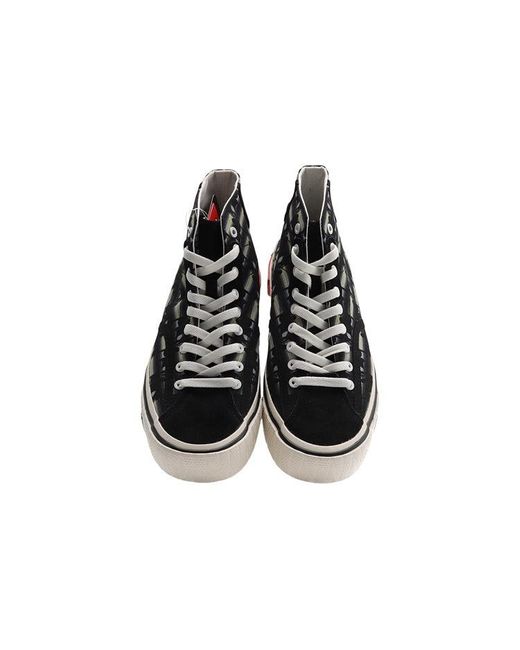 Li-ning Black Superwave Canvas Hi for men