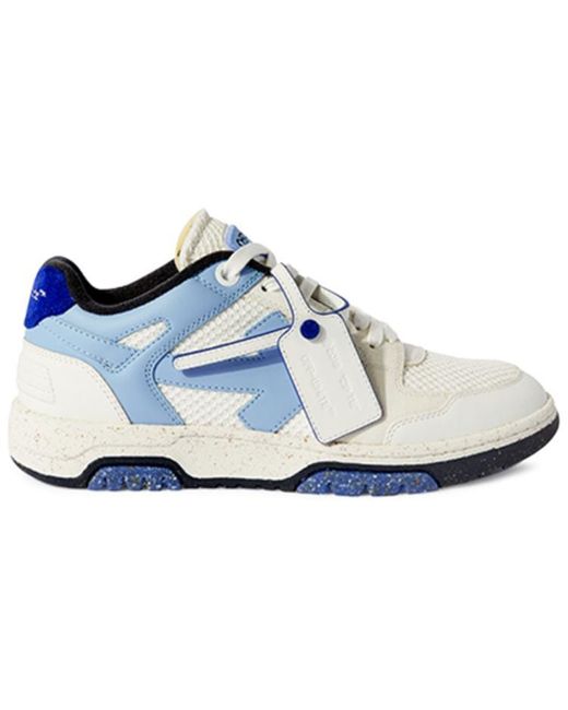Off-White c/o Virgil Abloh Blue Slim Out Of Office Sneakers for men