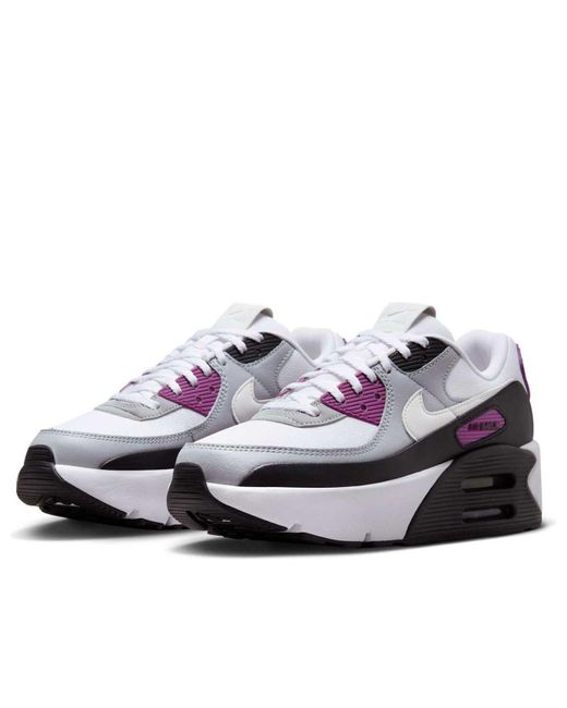 Nike White (Wmns) Air Max 90 Lv8 Bold Berry'