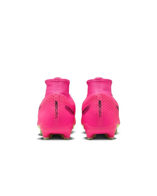 Nike Pink Mercurial Superfly 9 Academy Mg 'Luminous Pack' for men