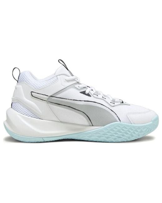 PUMA White Playmaker Mint' for men
