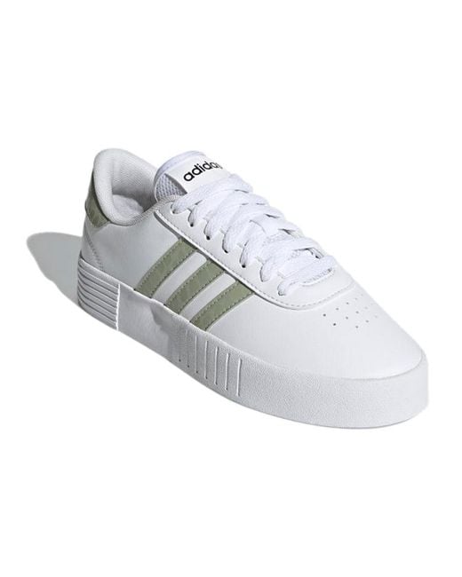 Adidas White (Wmns) Neo Court Bold Shoes
