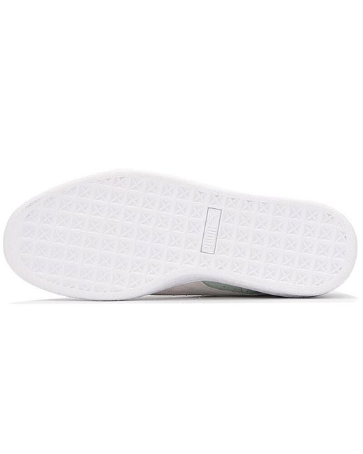 PUMA White Suede Classic 21 'Frosty' for men
