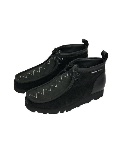 Clarks Black Original X Neighborhood Wallabee Gtx Ankle Shoes for men