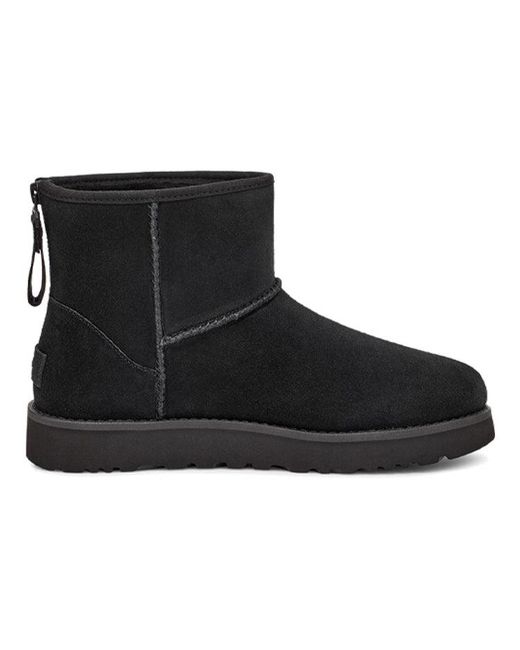Ugg Black (Wmns) Classic Mini Logo Zip