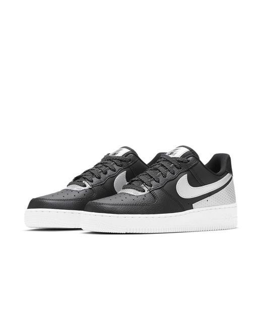 Nike Black (Wmns) X 3M Air Force 1 '07 Se