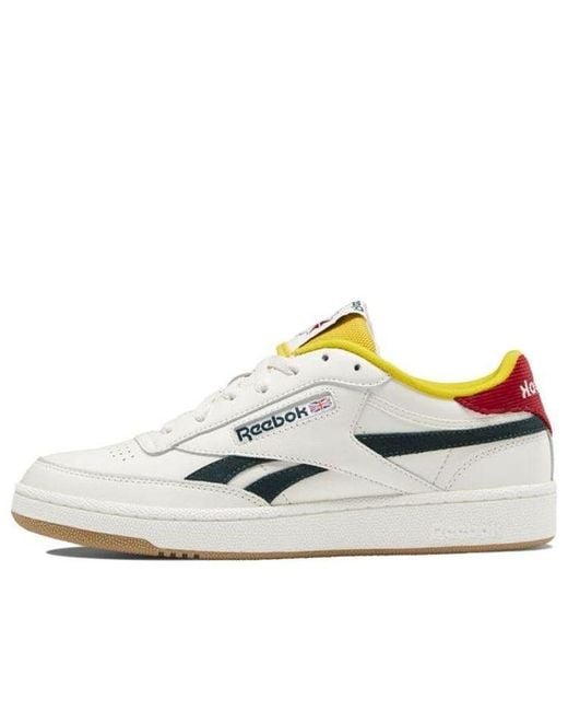 Reebok White Club C Revenge Fashion Casual Skate Shoes