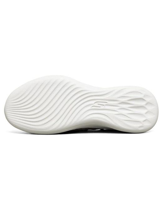 Skechers White (Wmns) You Wave Running Shoes