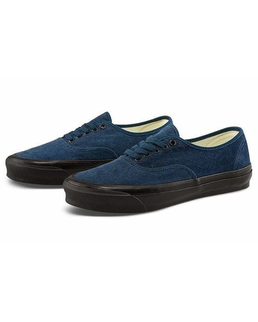 Vans Blue Og Authentic Lx 'Velvet Emboidery for men