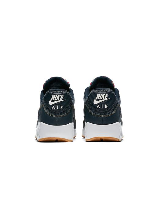 Nike Blue Air Max 90 Premium 'Afro Punk' for men