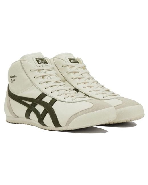 Onitsuka Tiger White Mexico Mid Runner 'Cream' for men