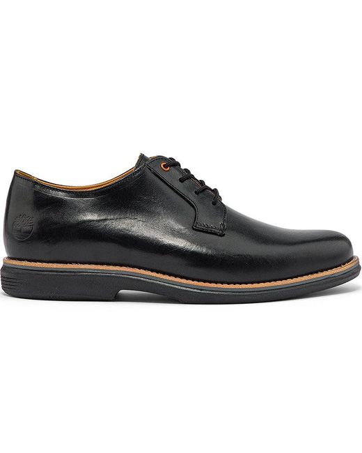 Timberland Black City Groove Derby Boots for men