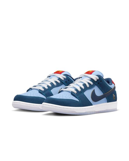 Nike Blue Sb Dunk Low Pro 'Why So Sad? for men