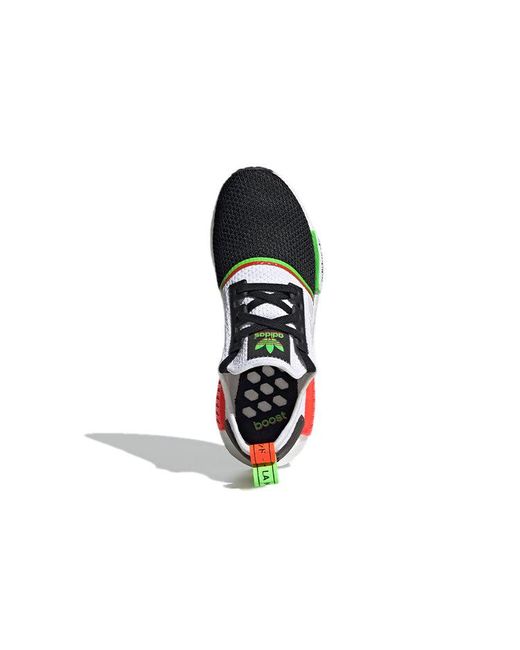 Adidas White Nmd_R1 Solar' for men