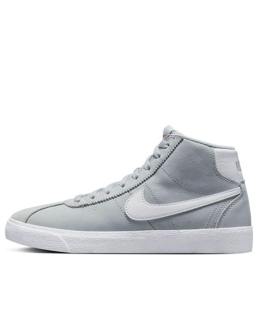 Nike Gray (Wmns) Bruin High Sb 'Wolf'