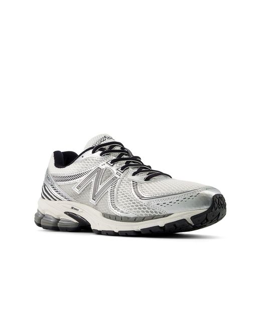New Balance White 860 V2 'Optic' for men