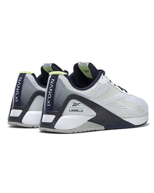Reebok White Les Mills X Nano X1 Vector' for men