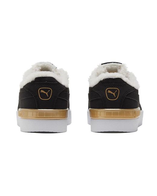 PUMA Black (Wmns) Jada Teddy Ws Fleece Lined Skateboarding Shoes