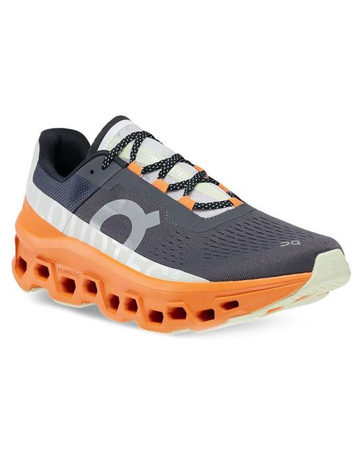 On Shoes Blue Cloudmonster 'Eclipse Turmeric' for men