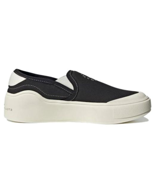 Adidas Black Court Slip-on Shoes