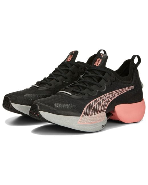PUMA Black (Wmns) Fast-R Nitro Elite Carbon Carnation'