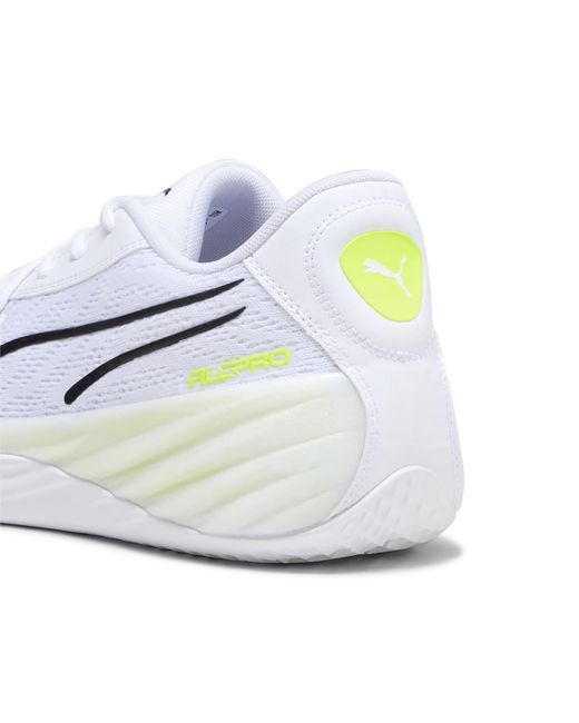 PUMA White All Pro Nitro for men