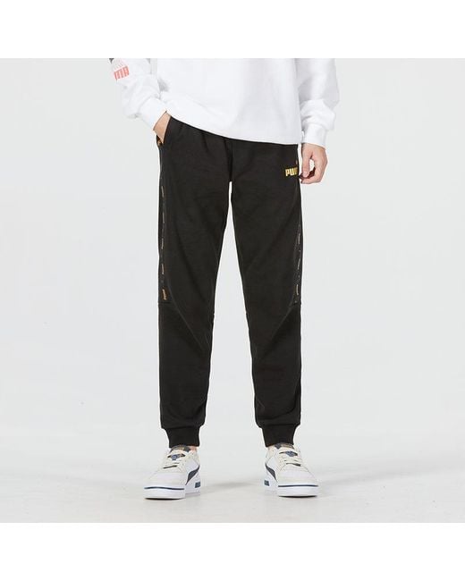 PUMA Black Sideline Sweatpants for men
