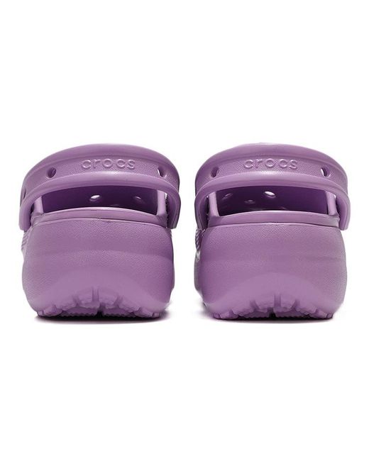 CROCSTM Purple (Wmns) Classic Clouds Retro Beach Shoe