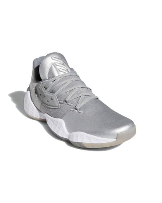 Adidas White Harden Volume 4 Metallic' for men
