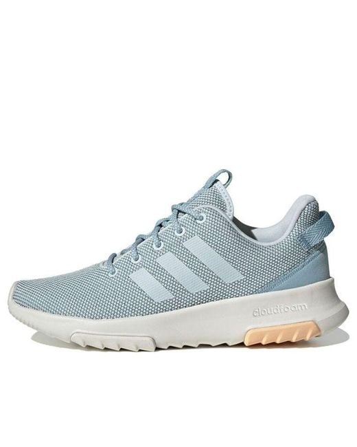 Adidas Blue (Wmns) Neo Cloudfoam Racer Tr Shoes