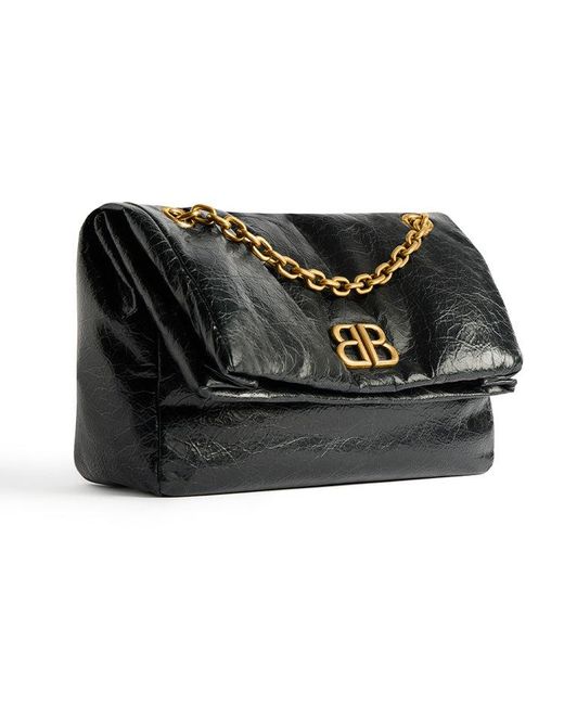 Balenciaga Black (Wmns) Monaco Small Chain Bag